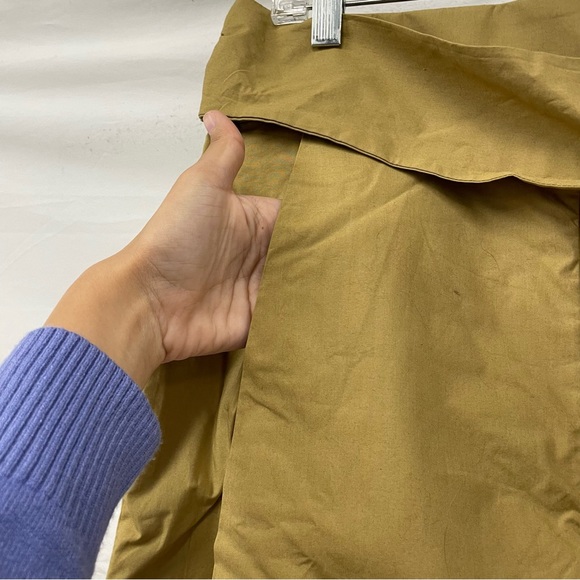 J. Crew Tan High Waist Women's Shorts with Bow - Picture 3 of 6